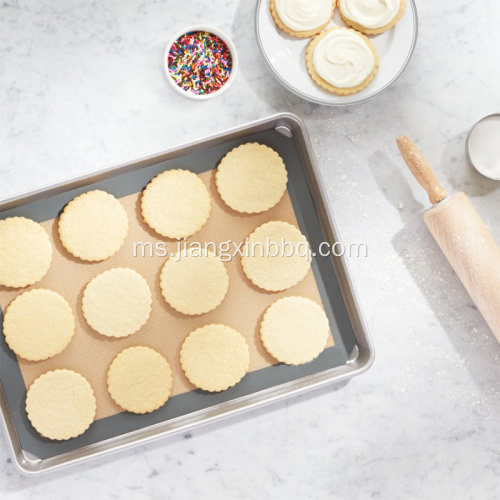 Mat Baking Silikon Tidak Lekat Untuk Set Baking